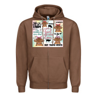 Chestnut cow farm life Zipper Hoodie - MaliasSmallBusiness