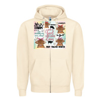 Sandshell cow farm life Zipper Hoodie - MaliasSmallBusiness