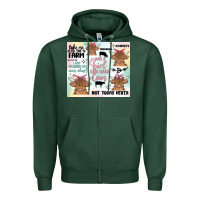 Sports Green cow farm life Zipper Hoodie - MaliasSmallBusiness
