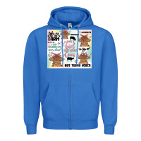True Royal cow farm life Zipper Hoodie - MaliasSmallBusiness