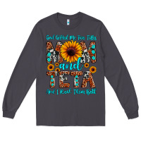 Smoke god gifted me two titles mom and teta and i rock t Long Sleeve Tee - JahusDesignShop