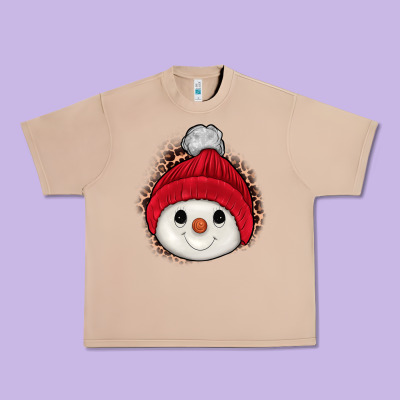 Snowman Urban Heavy Tee Designed By Jahusdesignshop