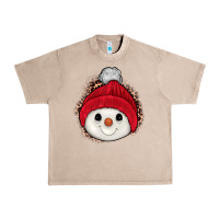 French Oak snowman Urban Heavy Tee - JahusDesignShop