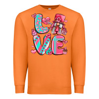 Carrot love with gnome Premium Sweatshirt - LillyAllenDesigns