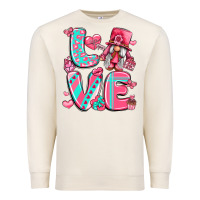 Sandshell love with gnome Premium Sweatshirt - LillyAllenDesigns
