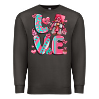 Smoke love with gnome Premium Sweatshirt - LillyAllenDesigns