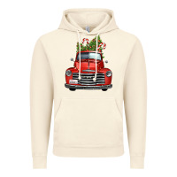 Vintage Artic christmas trees truck Vintage Hoodie - FaDigitalArtStudio