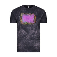 Cloud Black Old Leopard Purple Glitter Frame Vintage Tee - Bettercallsaul