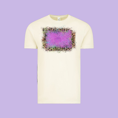 Old Leopard Purple Glitter Frame Vintage Tee Designed By Bettercallsaul
