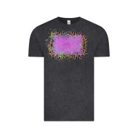 Vintage Black Old Leopard Purple Glitter Frame Vintage Tee - Bettercallsaul