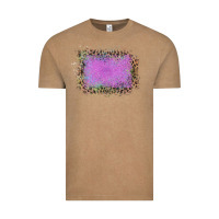 Vintage Coffee Old Leopard Purple Glitter Frame Vintage Tee - Bettercallsaul