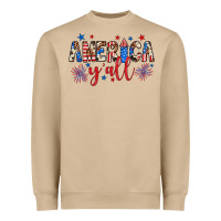 Mushroom american y'all Heavyweight Sweatshirt - JahusDesignShop