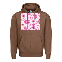 Chestnut cowgirl valentine's day Zipper Hoodie - MaliasSmallBusiness