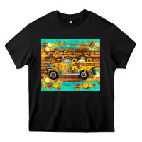 Black western bee gnomes truck honeycomb  leopard turquoise wooden serape Heavy Core Tee - Artiststas