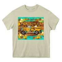 Mossy western bee gnomes truck honeycomb  leopard turquoise wooden serape Heavy Core Tee - Artiststas