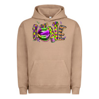 Pigment Burro mardi gras love lips Urban Hoodie - CowGirlArtShop