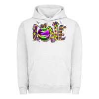 Pigment Lunar Rock mardi gras love lips Urban Hoodie - CowGirlArtShop