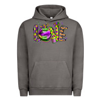 Pigment Tornado mardi gras love lips Urban Hoodie - CowGirlArtShop