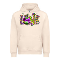 Sandshell mardi gras love lips Urban Hoodie - CowGirlArtShop