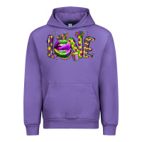 Tulip mardi gras love lips Urban Hoodie - CowGirlArtShop