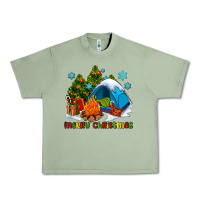 Oil Green merry Christmas camp Urban Heavy Tee - AdoDesignShop