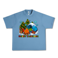Pebble Blue merry Christmas camp Urban Heavy Tee - AdoDesignShop