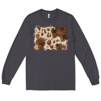 Smoke cowhide background Long Sleeve Tee - BarkalooDesign