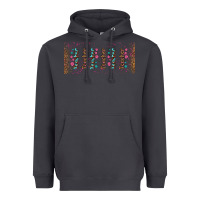 Smoke teacher gemstone and pink flower libbey glass Heavyweight Hoodie - BundleAndBundleShop