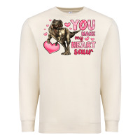 Sandshell you make my heart saur Premium Sweatshirt - LillyAllenDesigns