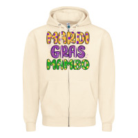 Sandshell mardi gras mambo Zipper Hoodie - MaliasSmallBusiness