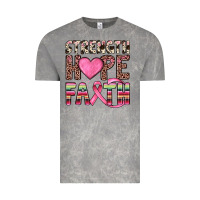 Cloud Rock strength hope faith Vintage Tee - JahusDesignShop