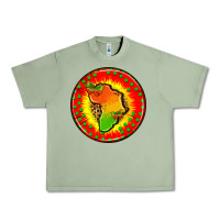 Oil Green juneteenth  coasters Urban Heavy Tee - AdoDesignShop