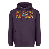 Plum teacher mode libbey glass Heavyweight Hoodie - BundleAndBundleShop