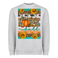 Heather Grey love fall Heavyweight Sweatshirt - Artiststas