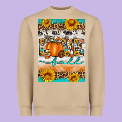 Love Fall Heavyweight Sweatshirt Designed By Artiststas