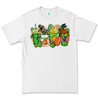 White t rex coffee cups Premium Tee - Zillion Design Studio