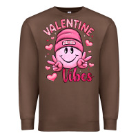 Chestnut valentine vibes Premium Sweatshirt - LillyAllenDesigns