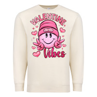 Sandshell valentine vibes Premium Sweatshirt - LillyAllenDesigns