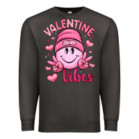 Smoke valentine vibes Premium Sweatshirt - LillyAllenDesigns