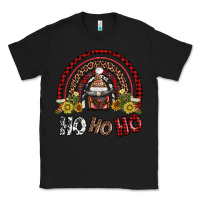 Black rainbow and hohoho with gnome Classic Tee - AdoDesignShop