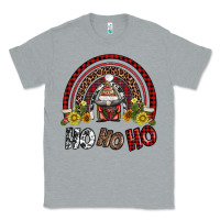 Heather Grey rainbow and hohoho with gnome Classic Tee - AdoDesignShop