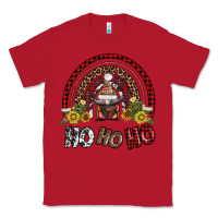 Red rainbow and hohoho with gnome Classic Tee - AdoDesignShop