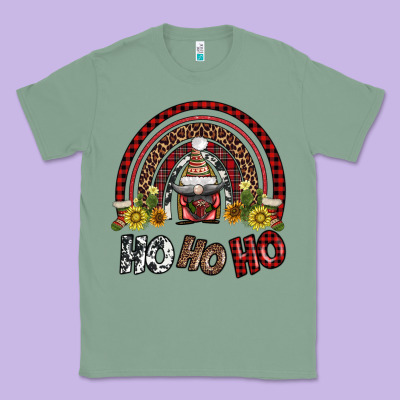 Rainbow And Hohoho With Gnome Classic Tee Designed By Adodesignshop