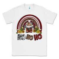 White rainbow and hohoho with gnome Classic Tee - AdoDesignShop