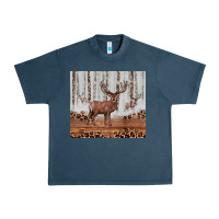 Midnight Navy reinder Urban Heavy Tee - JahusDesignShop