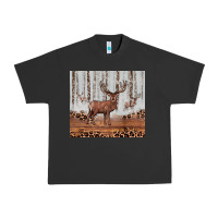 Pigment Black reinder Urban Heavy Tee - JahusDesignShop