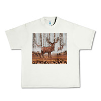 Pistachio reinder Urban Heavy Tee - JahusDesignShop