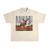 Sandshell reinder Urban Heavy Tee - JahusDesignShop