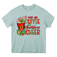 Arona i run on coffee and christmas cheer Heavy Core Tee - Zillion Design Studio
