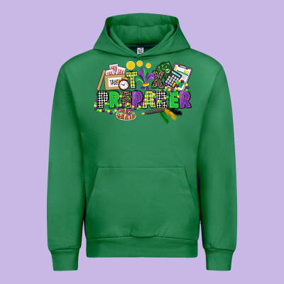 Tax Preparer Mardi Gras Urban Hoodie Designed By Cowgirlartshop